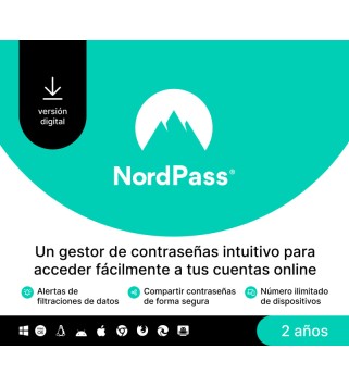 NordPass Premium ES 2 Jahre / Unlimited Devices Key EUROPE